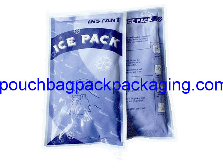 Water proof poly ice pack bag for gal, Nylon plastic bag for cooler dostawca