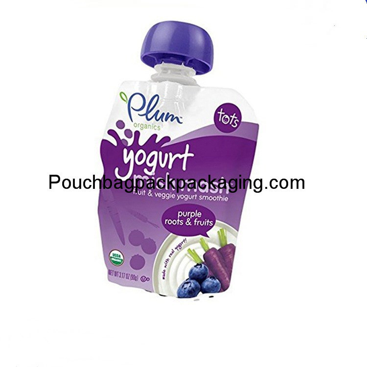 Spout pouch for juice with custom printing volume food grade BPA free dostawca
