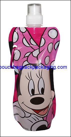 Aluminum foil stand up spout pouch for juice, Stand up pouch for beverage 100 ml to 500 ml dostawca