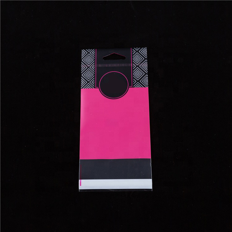 Printed BOPP pack bag, BOPP packaging header bag with Strong adhesive strip dostawca