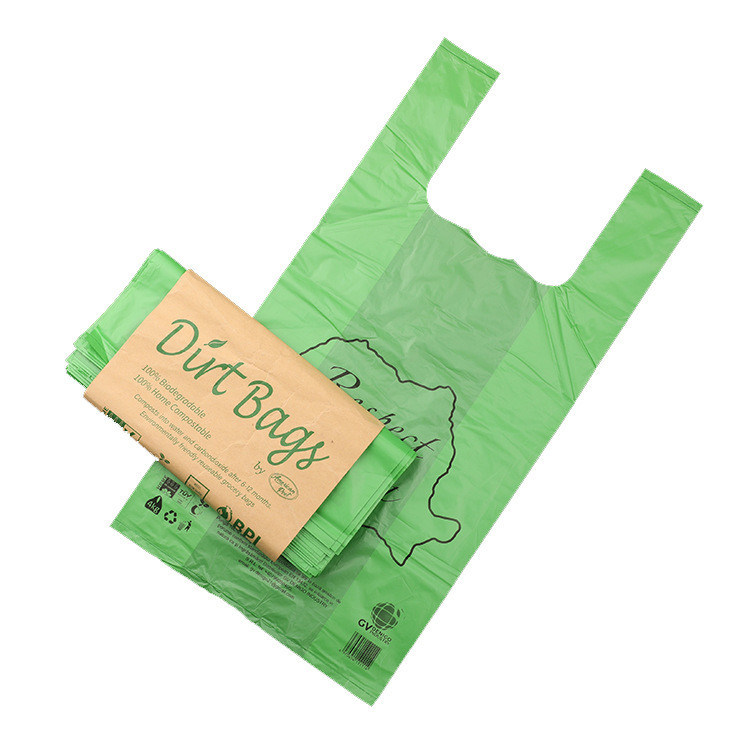 Custom printed 100% biodegradable bag, printing compostable bag dostawca