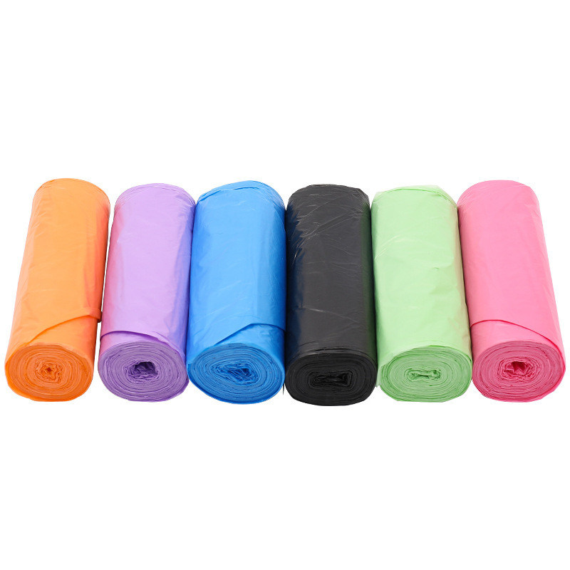 Biodegradable garbage bag on roll, compostable trash bag on roll dostawca